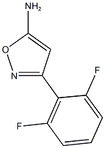 3-(2,6-difluorophenyl)-1,2-oxazol-5-amine Structure