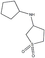 3-(cyclopentylamino)-1$l^{6}-thiolane-1,1-dione Struktur