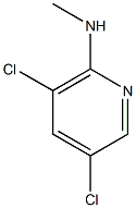 3,5-dichloro-N-methylpyridin-2-amine Structure