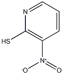 3-nitropyridine-2-thiol 结构式