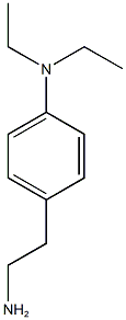 4-(2-aminoethyl)-N,N-diethylaniline Structure