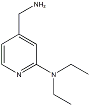 4-(aminomethyl)-N,N-diethylpyridin-2-amine Structure