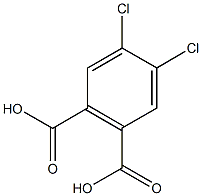 4,5-dichlorobenzene-1,2-dicarboxylic acid Structure