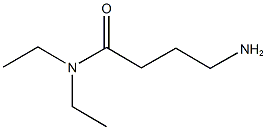 4-amino-N,N-diethylbutanamide,,结构式