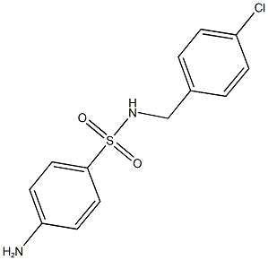 4-amino-N-[(4-chlorophenyl)methyl]benzene-1-sulfonamide