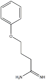 4-phenoxybutanimidamide Structure