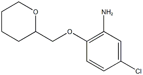 5-chloro-2-(oxan-2-ylmethoxy)aniline Structure