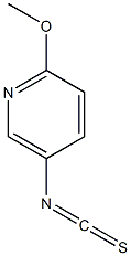 5-isothiocyanato-2-methoxypyridine,,结构式