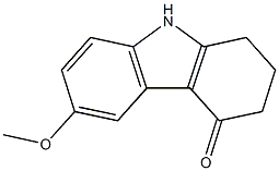 6-methoxy-2,3,4,9-tetrahydro-1H-carbazol-4-one Structure
