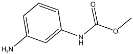 methyl N-(3-aminophenyl)carbamate,,结构式