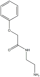 N-(2-aminoethyl)-2-phenoxyacetamide,,结构式
