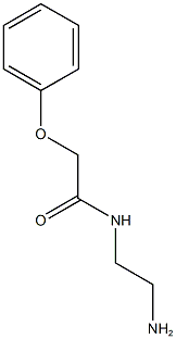 N-(2-aminoethyl)-2-phenoxyacetamide Struktur