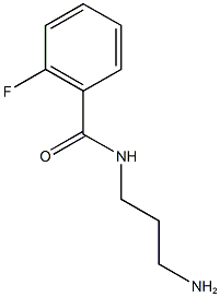 N-(3-aminopropyl)-2-fluorobenzamide Struktur