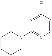 4-chloro-2-piperidin-1-ylpyrimidine 结构式