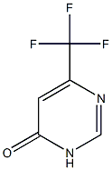 6-(Trifluoromethyl)pyrimidin-4-one,,结构式