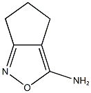 5,6-DIHYDRO-4H-CYCLOPENTA[C]ISOXAZOL-3-AMINE,,结构式