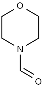 MORPHOLINE-4-CARBALDEHYDE 化学構造式