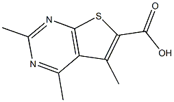 2,4,5-TRIMETHYLTHIENO[2,3-D]PYRIMIDINE-6-CARBOXYLIC ACID