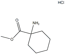 METHYL 1-AMINOCYCLOHEXANECARBOXYLATE HYDROCHLORIDE Structure