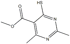 METHYL 4-MERCAPTO-2,6-DIMETHYLPYRIMIDINE-5-CARBOXYLATE|