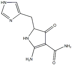 2-AMINO-5-(1H-IMIDAZOL-4-YLMETHYL)-4-OXO-4,5-DIHYDRO-1H-PYRROLE-3-CARBOXAMIDE