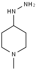 4-HYDRAZINO-1-METHYLPIPERIDINE Structure