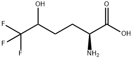 2-AMINO-6,6,6-TRIFLUORO-5-HYDROXYHEXANOIC ACID Structure