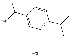 1-(4-ISOPROPYLPHENYL)ETHANAMINE HYDROCHLORIDE Structure