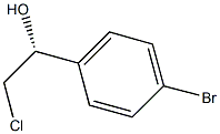 (1R)-1-(4-BROMOPHENYL)-2-CHLOROETHANOL,,结构式