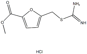  methyl 5-({[amino(imino)methyl]thio}methyl)-2-furoate hydrochloride