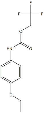 2,2,2-trifluoroethyl 4-ethoxyphenylcarbamate