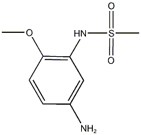 N-(5-amino-2-methoxyphenyl)methanesulfonamide Structure