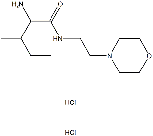 2-amino-3-methyl-N-(2-morpholin-4-ylethyl)pentanamide dihydrochloride