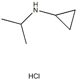 N-cyclopropyl-N-isopropylamine hydrochloride,,结构式