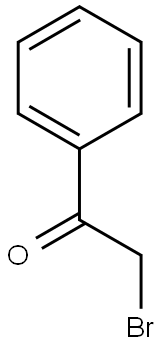 2-bromo-1-phenylethan-1-one Struktur