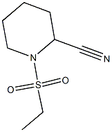 1-(ethylsulfonyl)piperidine-2-carbonitrile Struktur