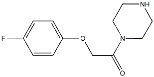 1-[(4-fluorophenoxy)acetyl]piperazine