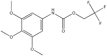 2,2,2-trifluoroethyl 3,4,5-trimethoxyphenylcarbamate|