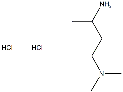 N-(3-aminobutyl)-N,N-dimethylamine dihydrochloride 结构式