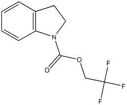 2,2,2-trifluoroethyl indoline-1-carboxylate