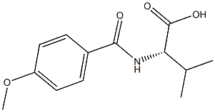 (2S)-2-[(4-methoxybenzoyl)amino]-3-methylbutanoic acid|