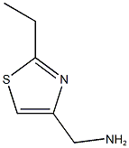 (2-ethyl-1,3-thiazol-4-yl)methanamine 结构式