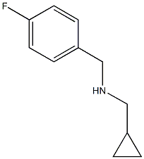 (cyclopropylmethyl)[(4-fluorophenyl)methyl]amine
