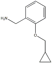 [2-(cyclopropylmethoxy)phenyl]methanamine Struktur