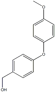 [4-(4-methoxyphenoxy)phenyl]methanol Structure