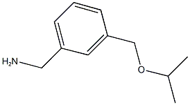 {3-[(propan-2-yloxy)methyl]phenyl}methanamine,,结构式