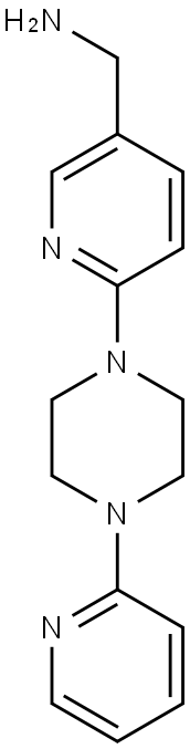 {6-[4-(pyridin-2-yl)piperazin-1-yl]pyridin-3-yl}methanamine