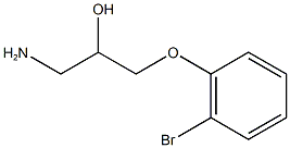 1-amino-3-(2-bromophenoxy)propan-2-ol