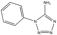 1-phenyl-1H-1,2,3,4-tetrazol-5-amine 结构式