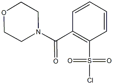 2-(morpholin-4-ylcarbonyl)benzene-1-sulfonyl chloride